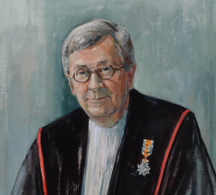 Officieel portret t.g.v. afscheid Prof. Dr. G.W.A.M. Padberg in opdracht van Radboud Universiteit Nijmegen